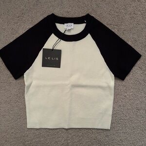 VICI dolls Chevan Cropped Knit Short Sleeve